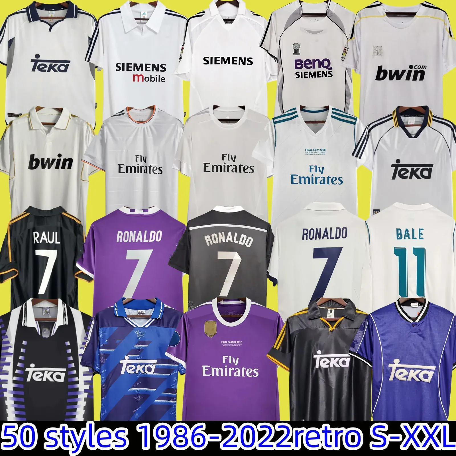 Maillot De Foot Vintage Umbro Années 1990 - Manches Longues, Taille L, Jaune