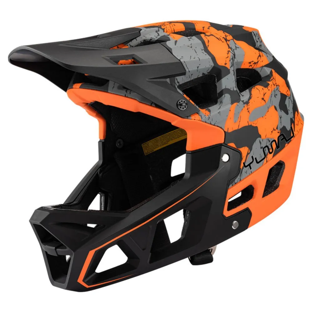 フルフェイスマウンテンバイクヘルメット大人レースダウンヒルMTB