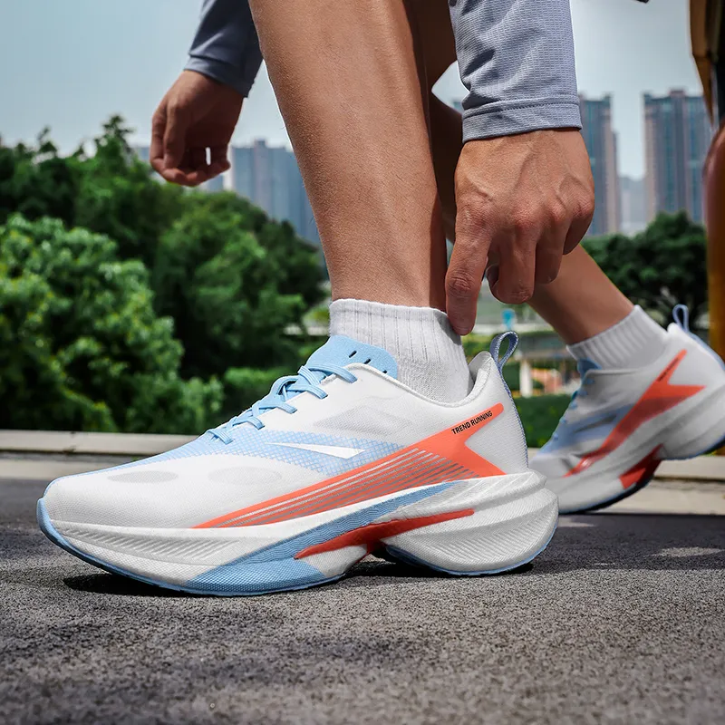 Neu: Atmungsaktiv, Unisex, leicht, weiche Sohle, Sport, Stoßdämpfung, abriebfest, vielseitig, dämpfend, Laufschuh-Design_voghion.com