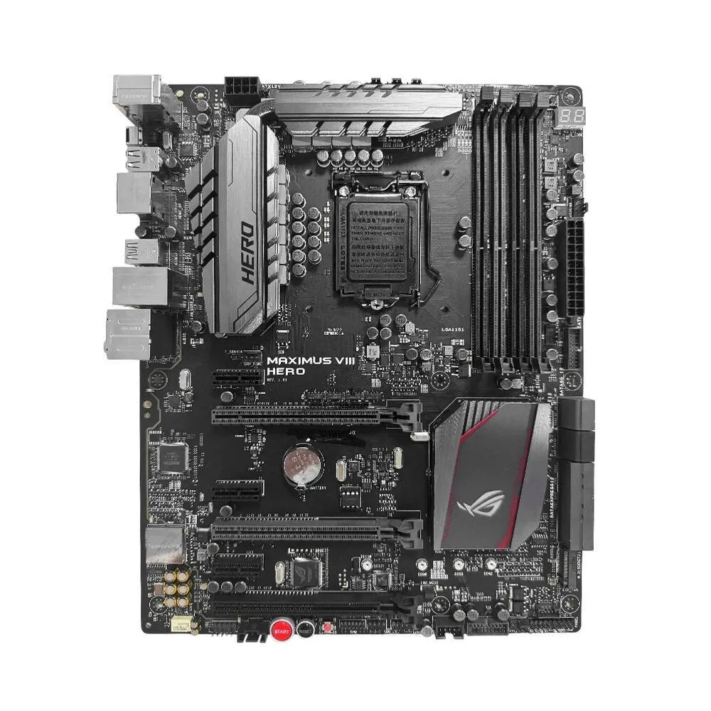Carte mère Asus Z170 Maximus VIII Hero;90MB0M90-M0EAY0