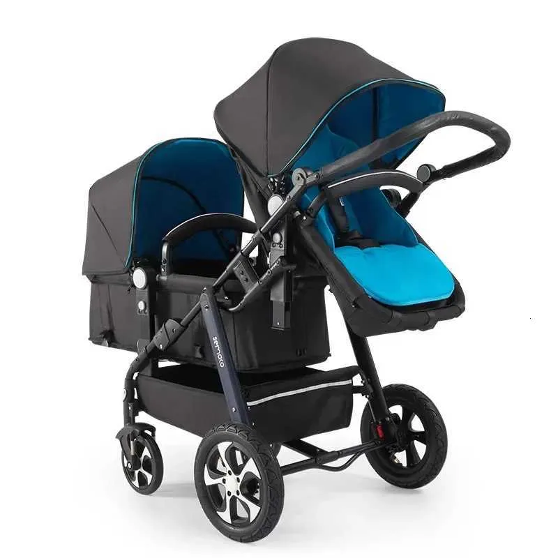 New Twins Katlanabilir Çift Bebek Arabası İki Çocuk Yi TL9