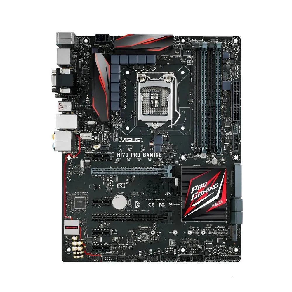 Placa Base ASUS H170 Pro Gaming Resistente Para Intel De 126,99