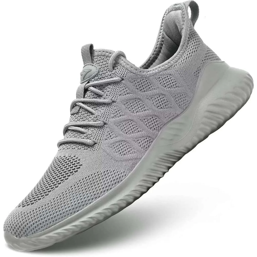 Mens Running Slip On Walking Tennis Sneakers Lightweight  display picture 1
