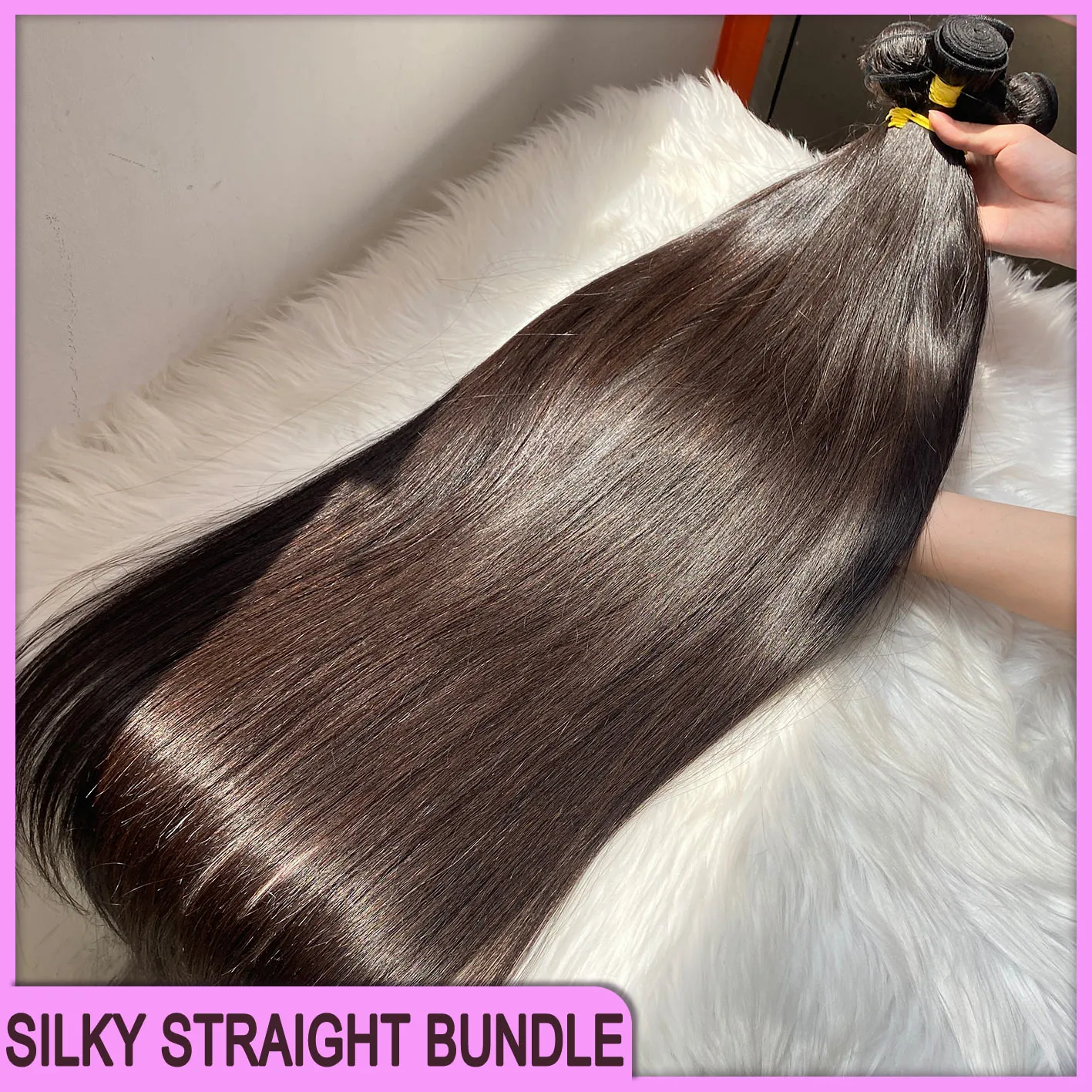Grade 12A Virgin Human Hair Extensions 4 Bundles Mixed 