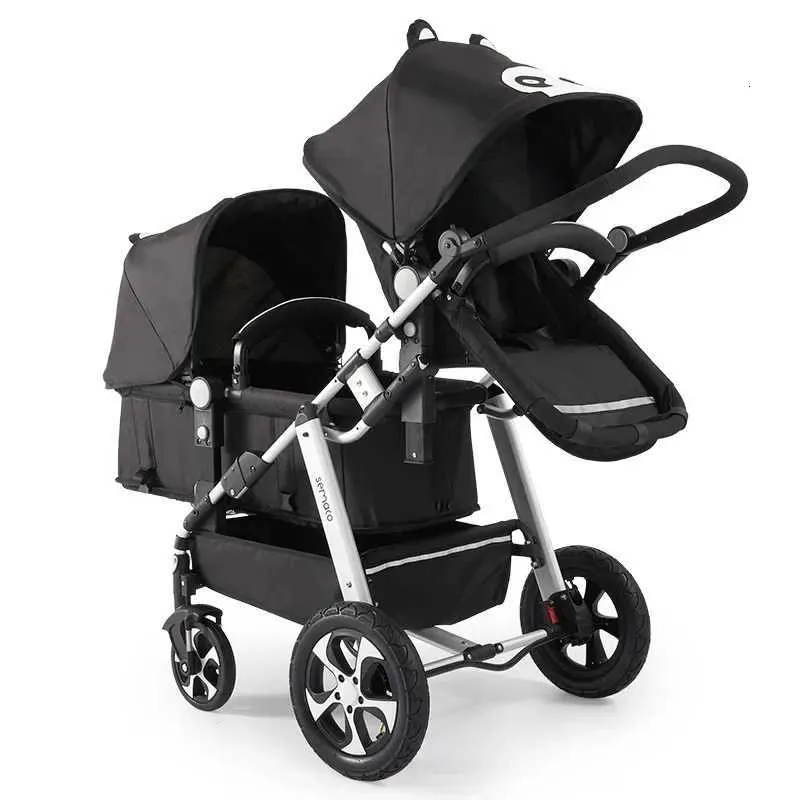 New Twins Katlanabilir Çift Bebek Arabası İki Çocuk Yi TL9