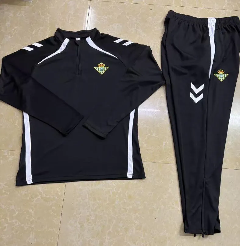 Save Big on Bulk 2024 2025 Football Tracksuit Real Betis Soccer Tracksuit  /23 Men's Kids' Football Tracksuits Chandal Futbol Survetement Foot 