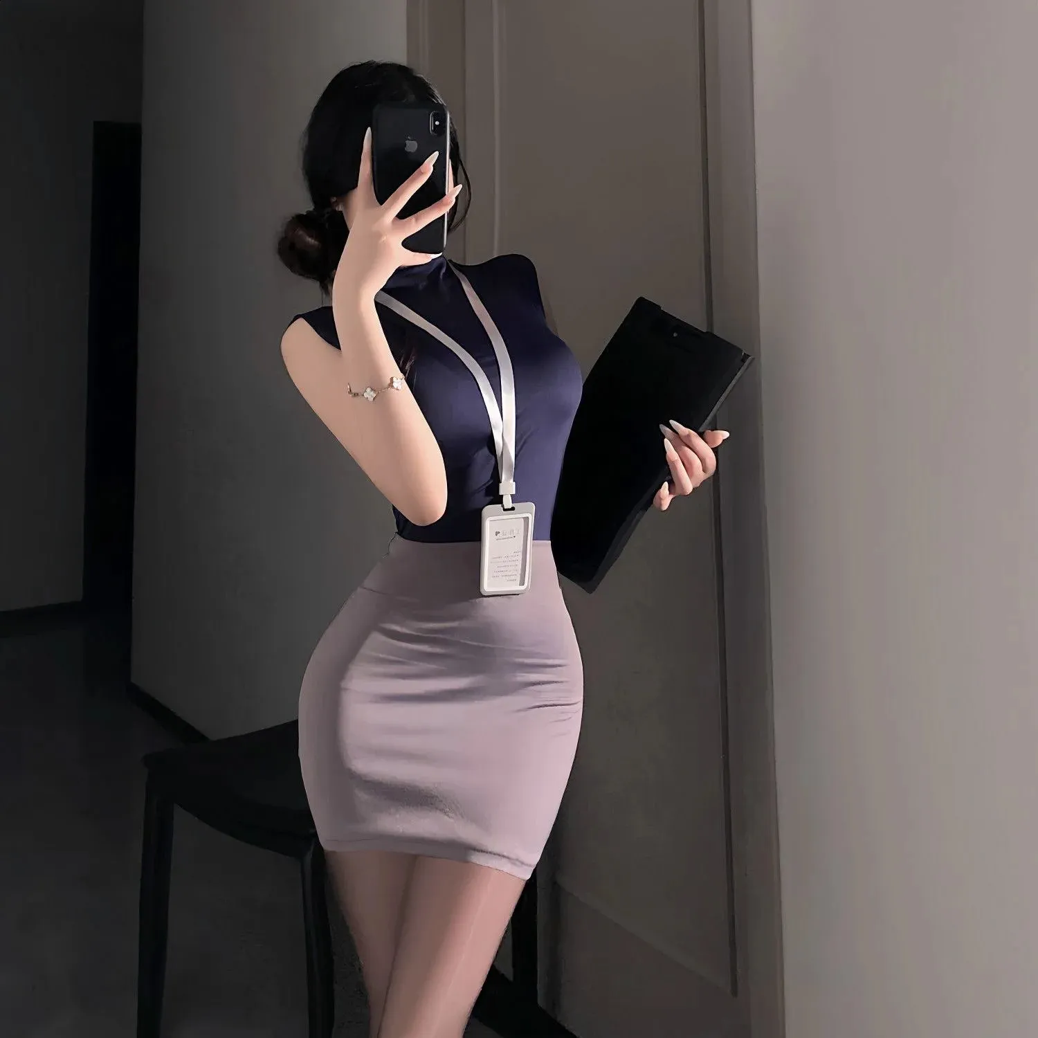 Sweet Skirts Set OL Sexy Pure Desire Style Secretary... From 9,5  | DHgate