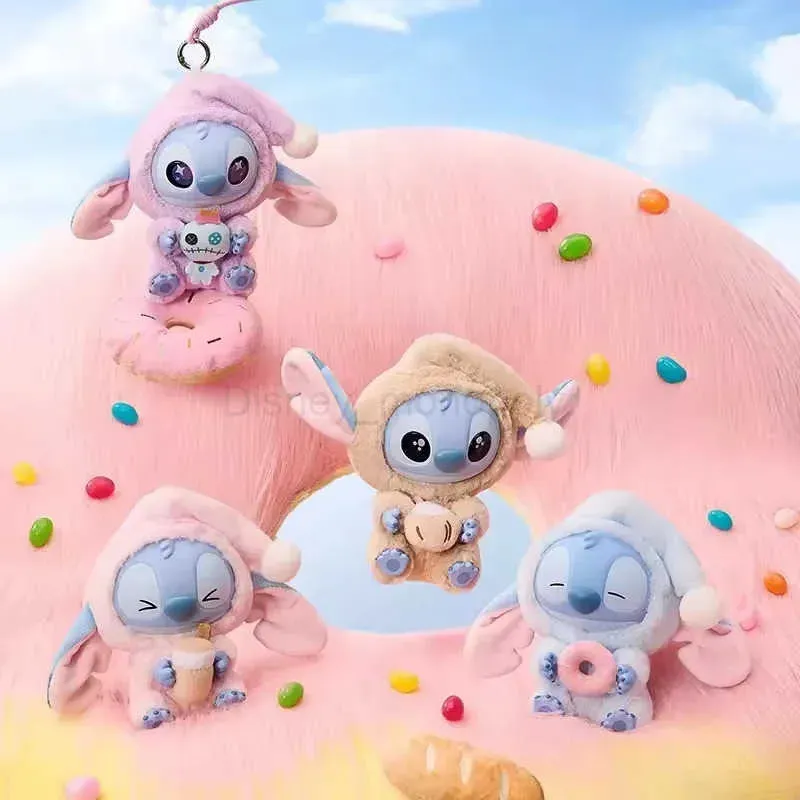 MINISO Stitch Doll Peluş Oyuncak Vinil Kör Kutu Koleksiyonluk