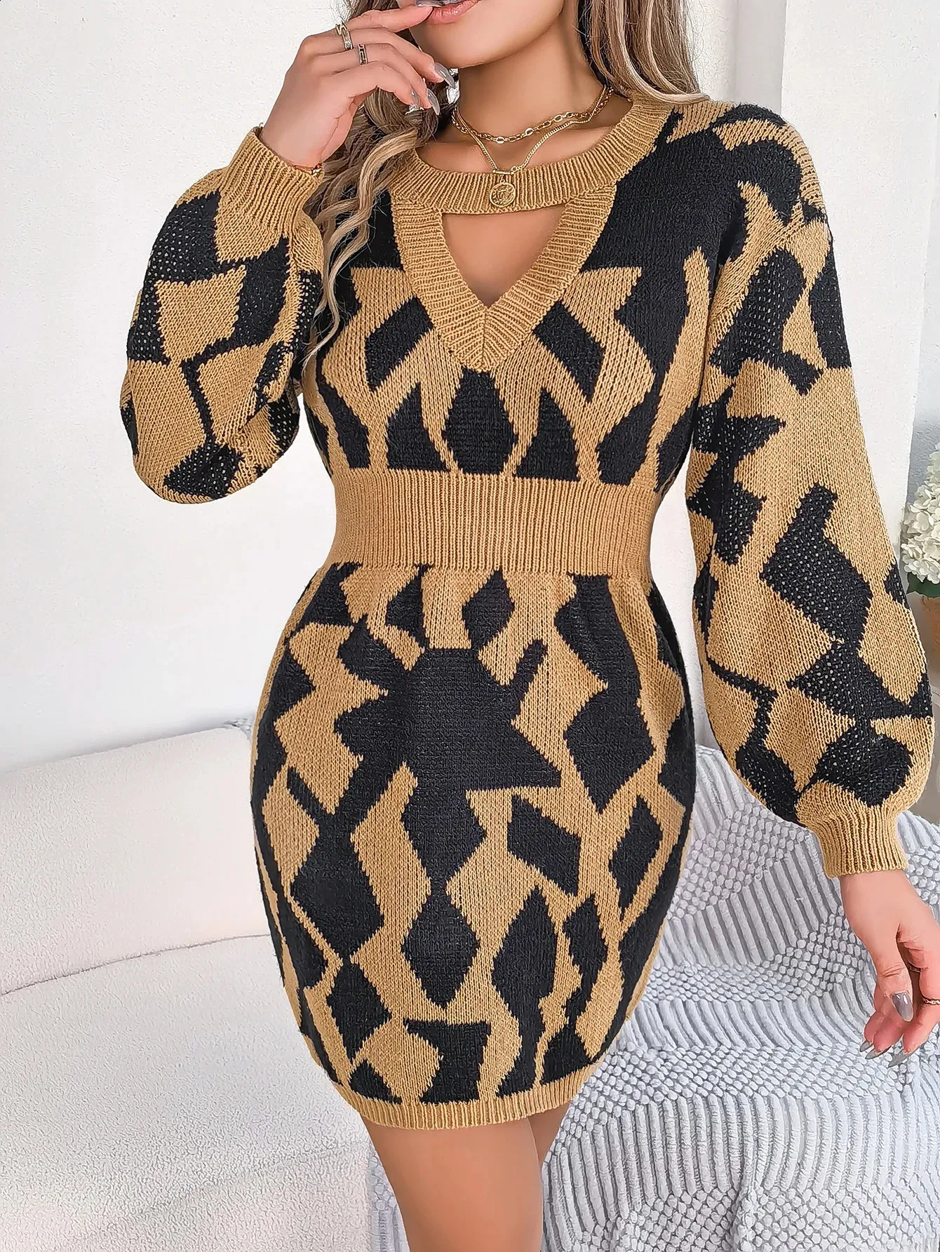 woolen winter dresses Dress: Warm, Versatile & Stylish Skirt - Shop Now! from Dhgate Basic & Casual length dress offering warmth The Woolen Flared Dress