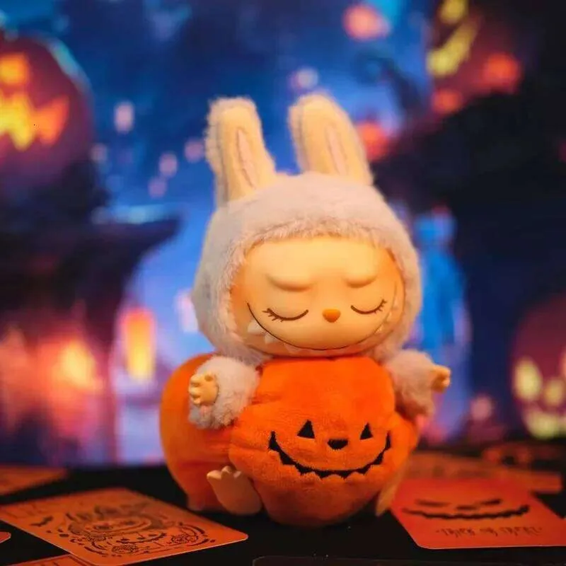 New Labubu Halloween Pumpkin Pendant Cloth Happy Festival