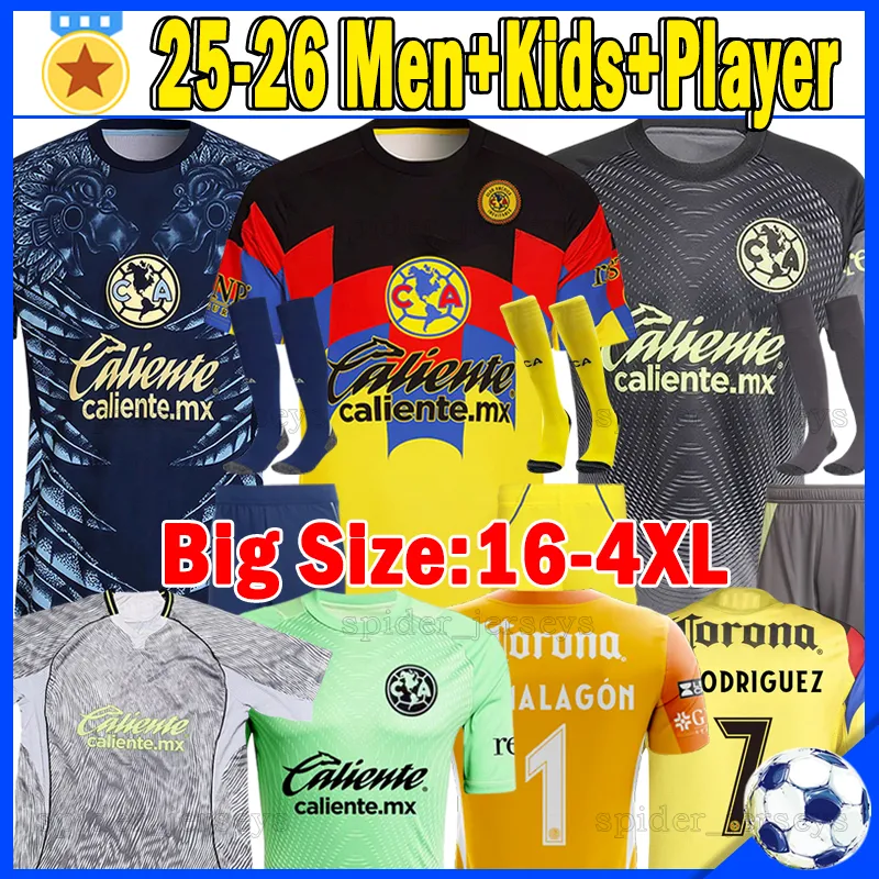 Mexico Futbol Jersey 2025 Club America Soccer Jersey Liga MX