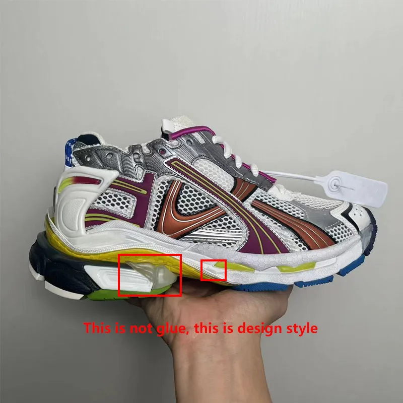 Designer Track Runners: 7.0, 7.5, and 3.0 Platform Sneakers - Triple ...