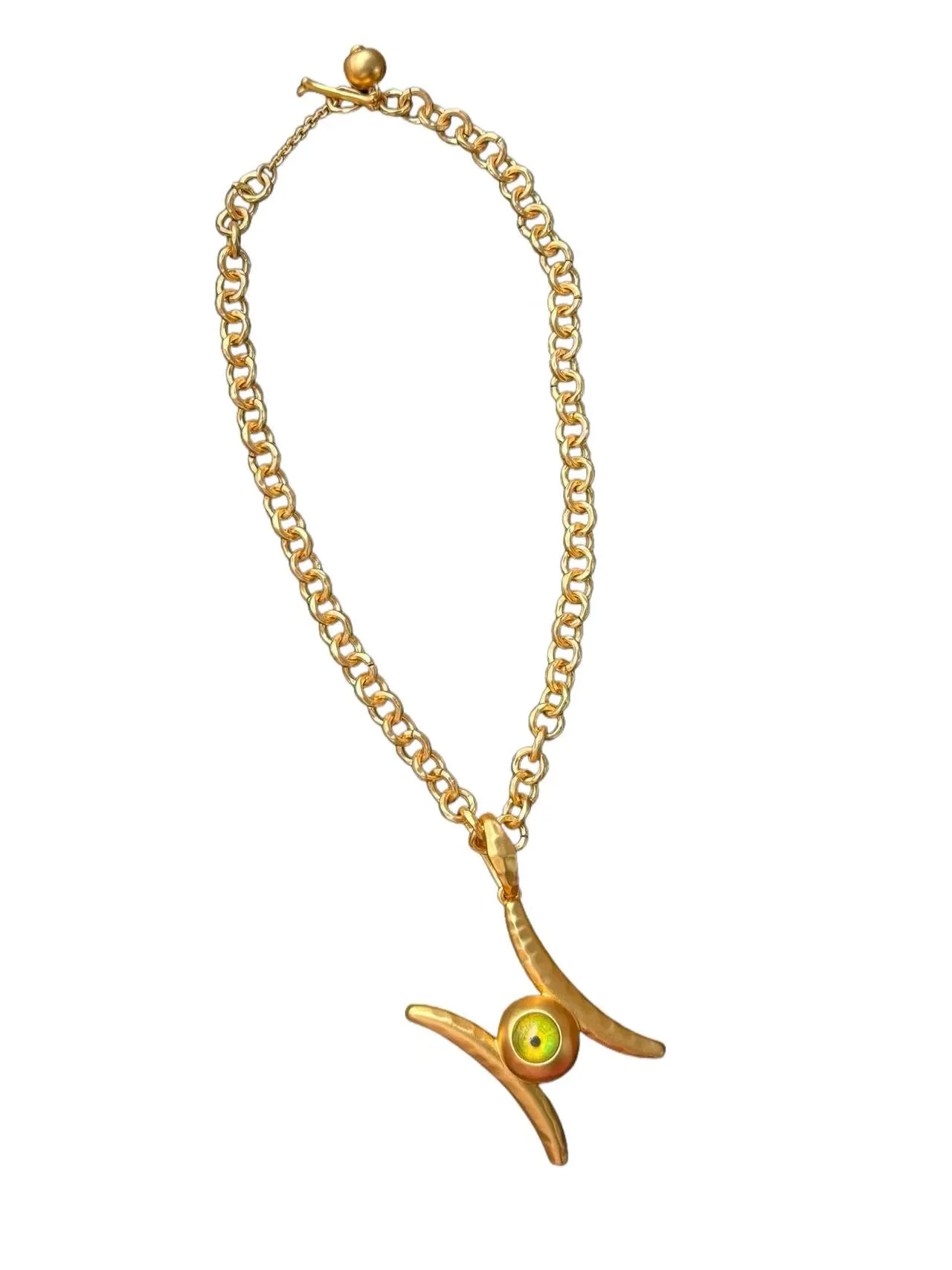 Broche Style Schiaparelli Œil Bleu Intense - Bijou Personnalisé Vintage Inspiré D&G Moschino