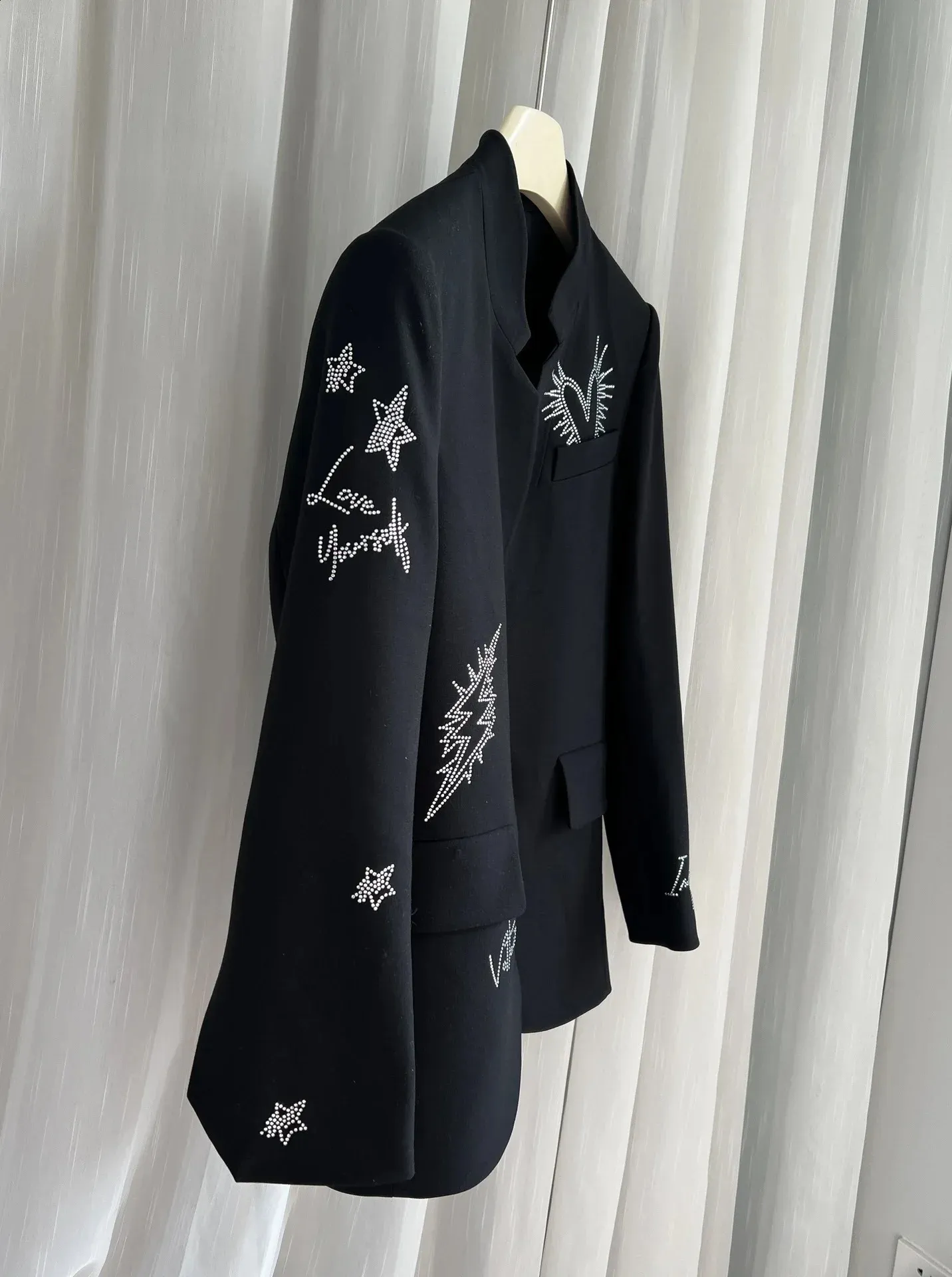 ブレザー ジャケット ライオン メタル レディース 高品質 最新 2025 デザイナーブレザー レディース 長袖 ダブルブレスト