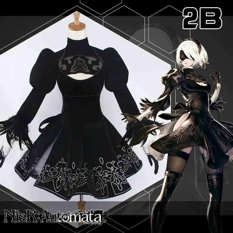 Yorha 2B Cosplay Costume, Nier Automata Inspired Outfit | DHgate