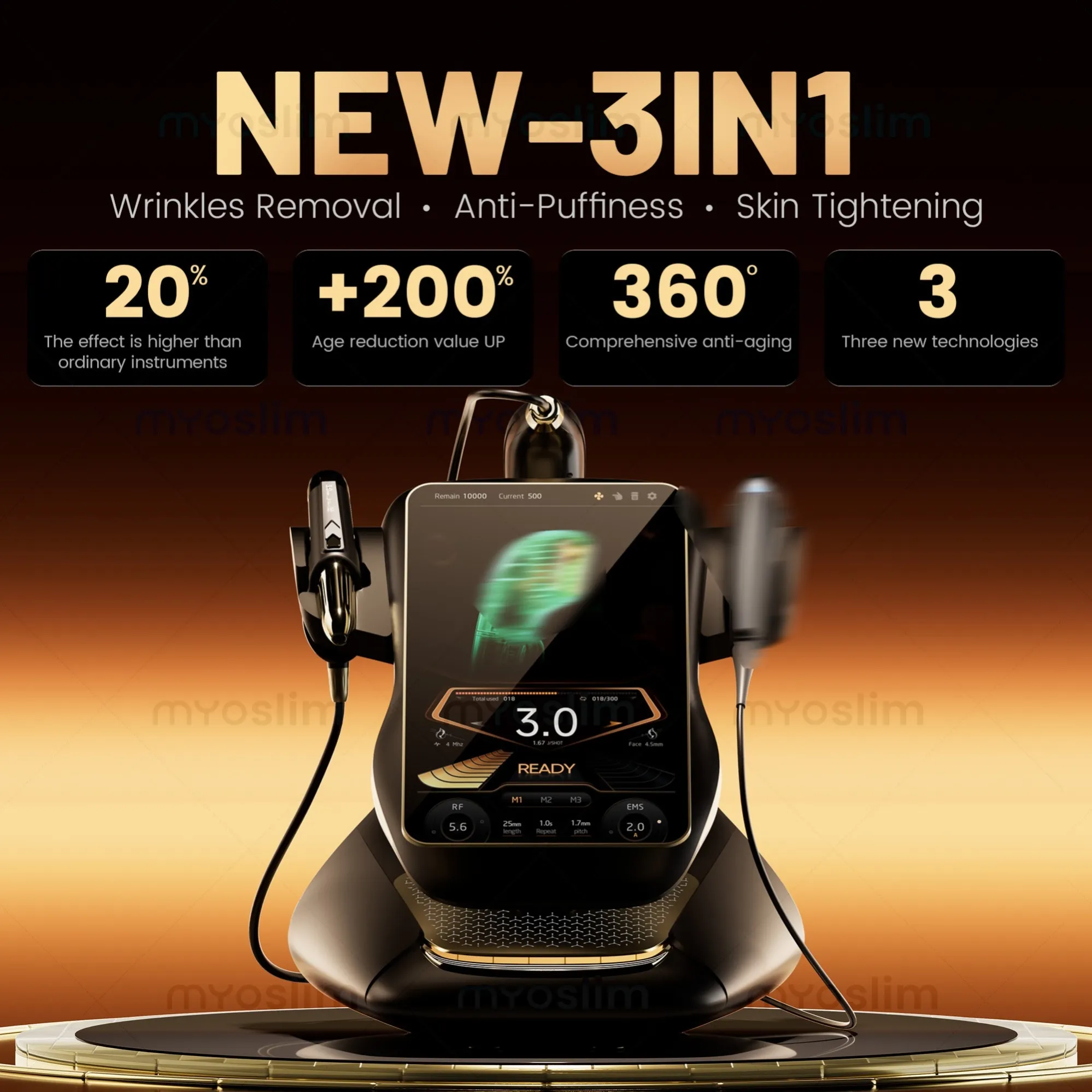 3 In 1 EMS RF Hifu Internet Wayback Machine For Skin... From Taixl02 ...