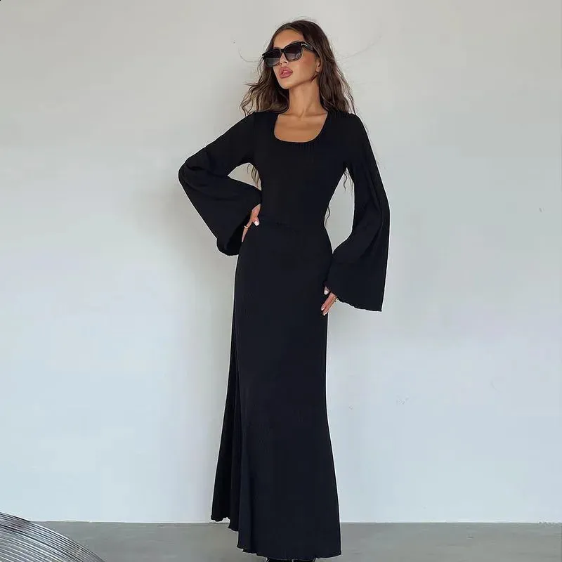 black chiffon club dress Kylie | Black High-Neck Maxi Dress With Chiffon Skirt  Club L London