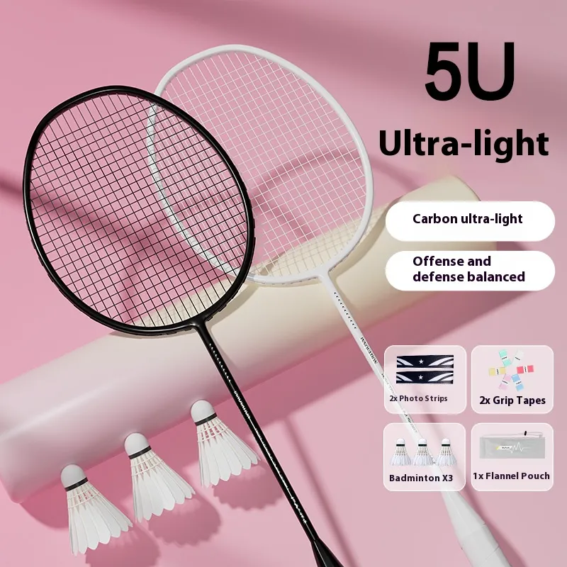 Ultra Light Carbon Fiber Badminton Racket Durable,... From Dekester ...