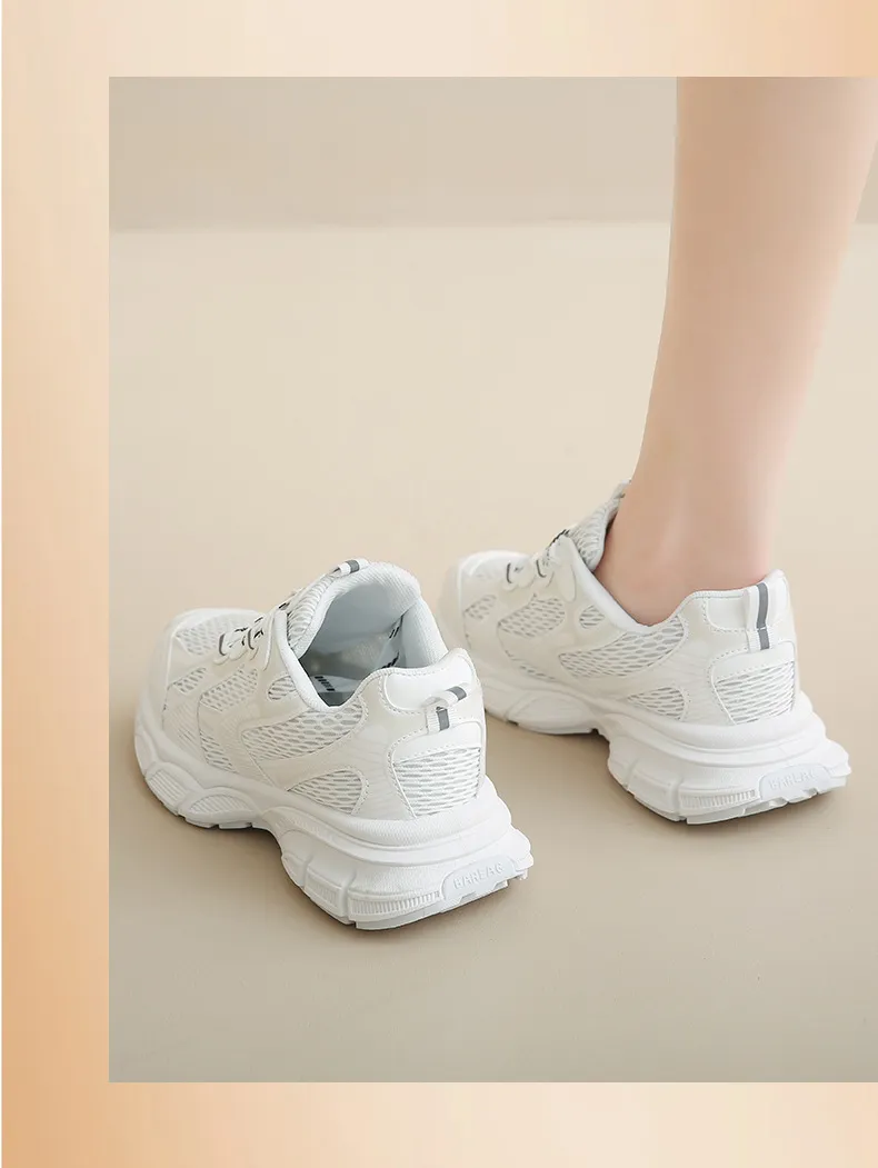 Vintage Women's Breathable Running Shoes Comfortable Trainers_voghion.com