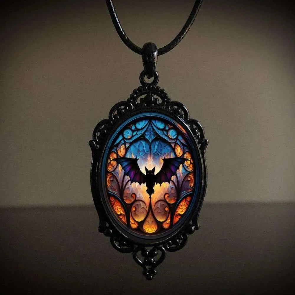 Shiyong Gothic Halloween Pendant Necklace_voghion.com