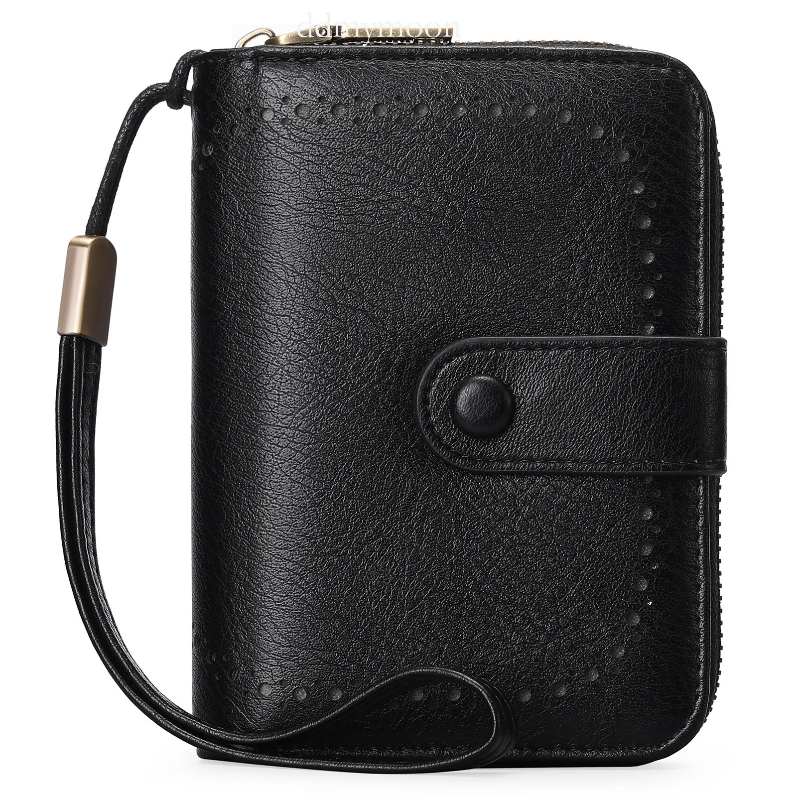 ☆ DHgate Ddmymoon 가죽 아코디언 카드 홀더 지갑 여성용 오일 왁스 가죽 머니 클립 지갑 다기능 슬림 디자인 | 신상품  바로 구매