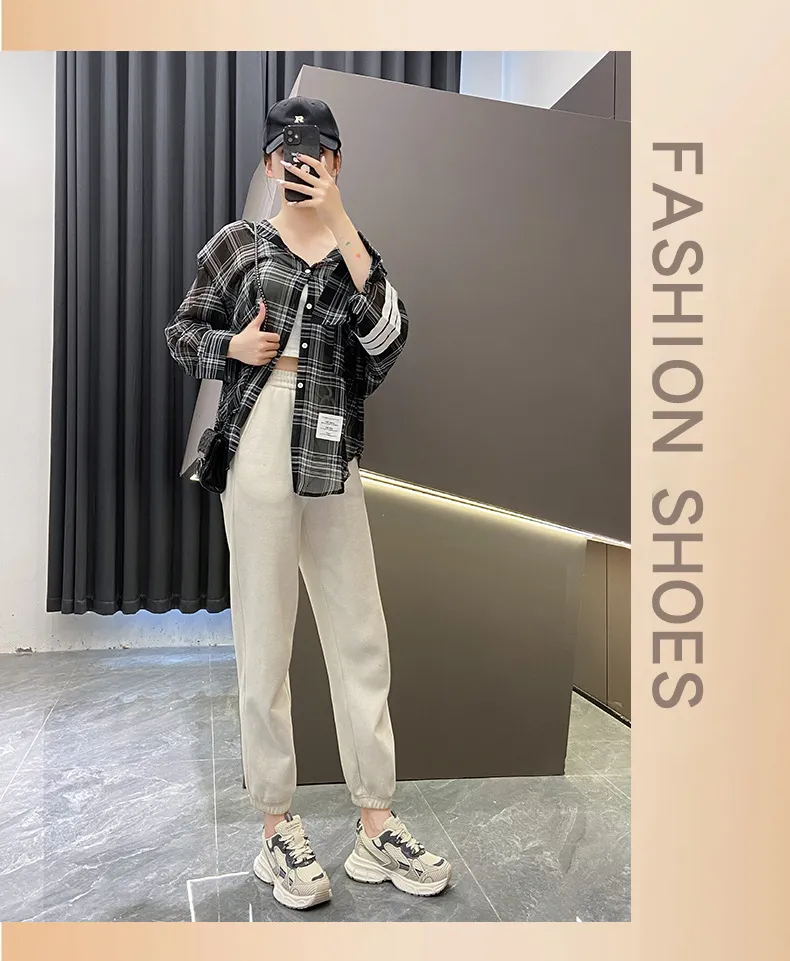 Vintage Women's Breathable Running Shoes Comfortable Trainers_voghion.com