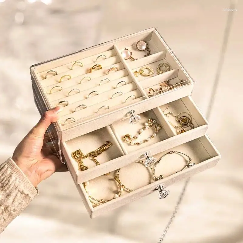 Vlando 誕生日プレゼント 女性 名前入り イニシャル ギフト アクセサリーケース 携帯用 持ち運び 鏡付き ジュエリーボックス トラベル  かわいい 母の日 記念日 バレンタイン 結婚式 送別 退職 祝い 贈り物(ブルーA) a | Pay ID Vlando 小型トラベルジュエリーオーガナイザー、ジュエリーポーチバッグ、ブレスレットリングイヤリング用ベルベットジュエリー収納バ