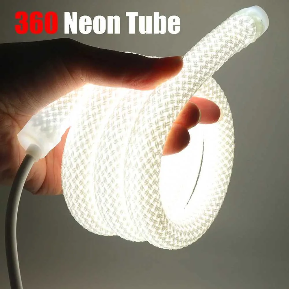 W250912 360° Round LED Neon Strip Lights Flexible... From Yarisel31437 ...