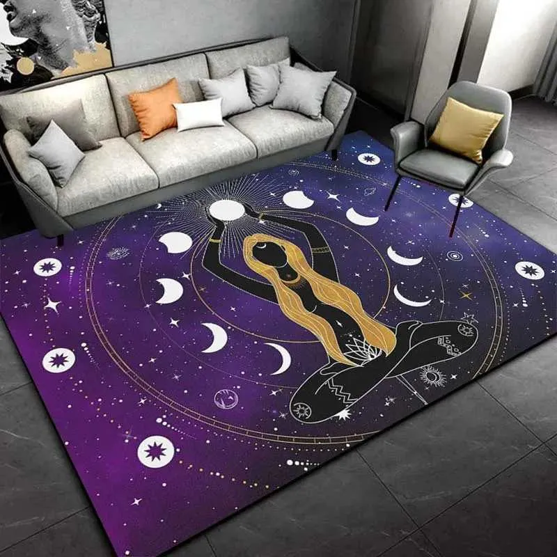 Moon Face Rug Boho Chic Mystical Goddess Moon Rug Mobile Phone ... From ...