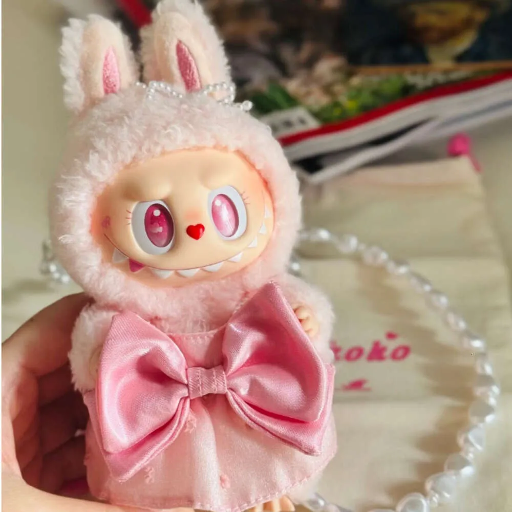 Labubu New ToysMokoko夏シリーズへのジャンプビニール