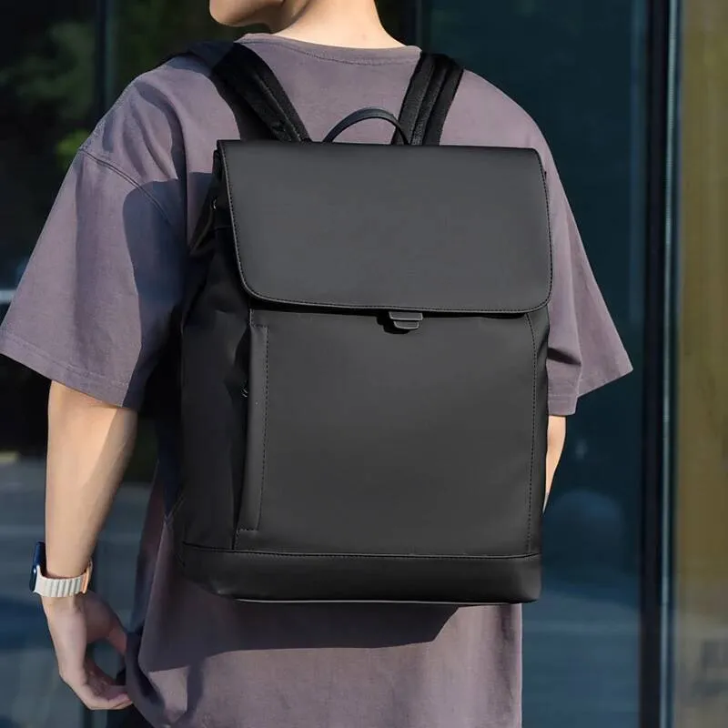 17 3 Inch Laptop Large Capac Adjustable Shoulder Strap Business Travel School Commuting Bag Smooth Backpack High_voghion.com