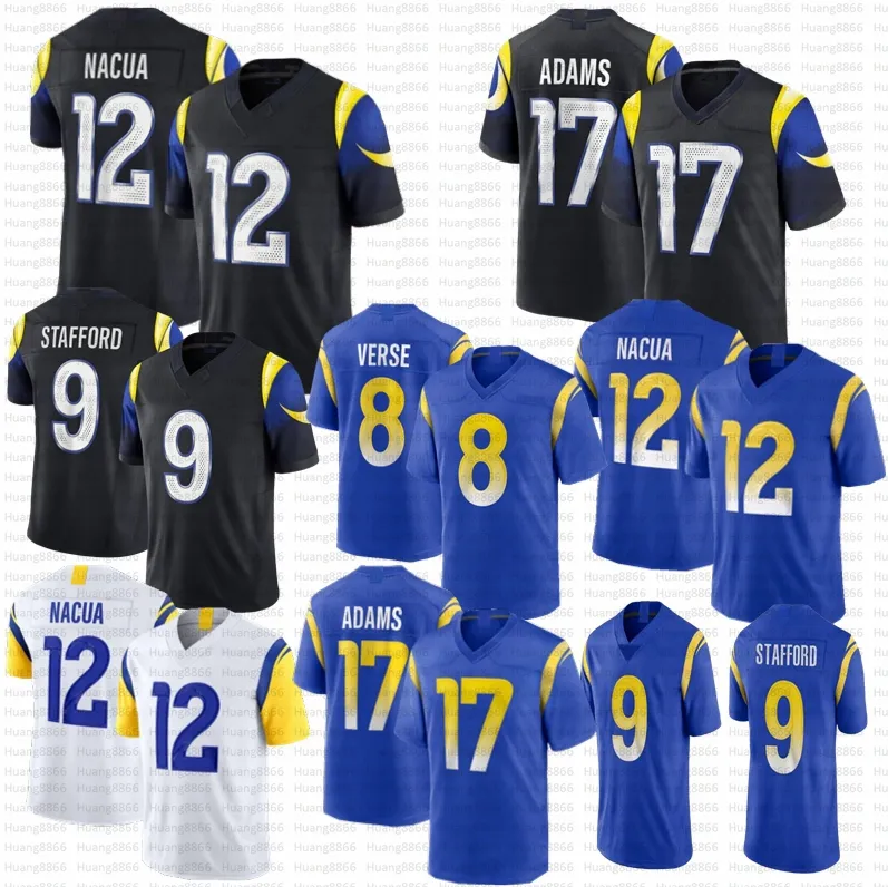 2025 Rivalry Davante Adams Jared Verse Puka Nacua Football Jerseys