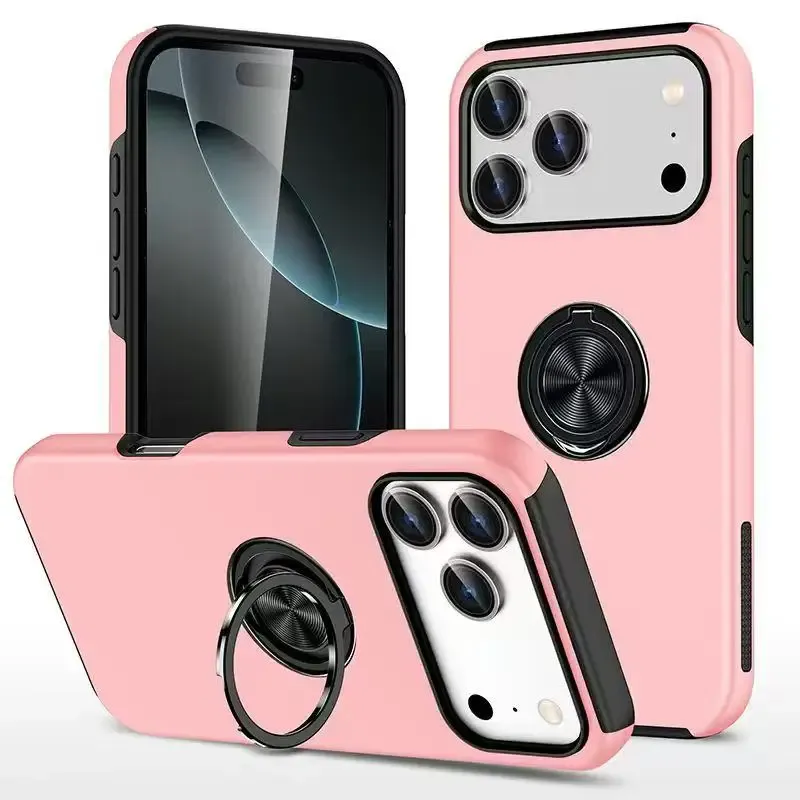 Generico Custodia ad anello magnetico ultrasottile for iPhone