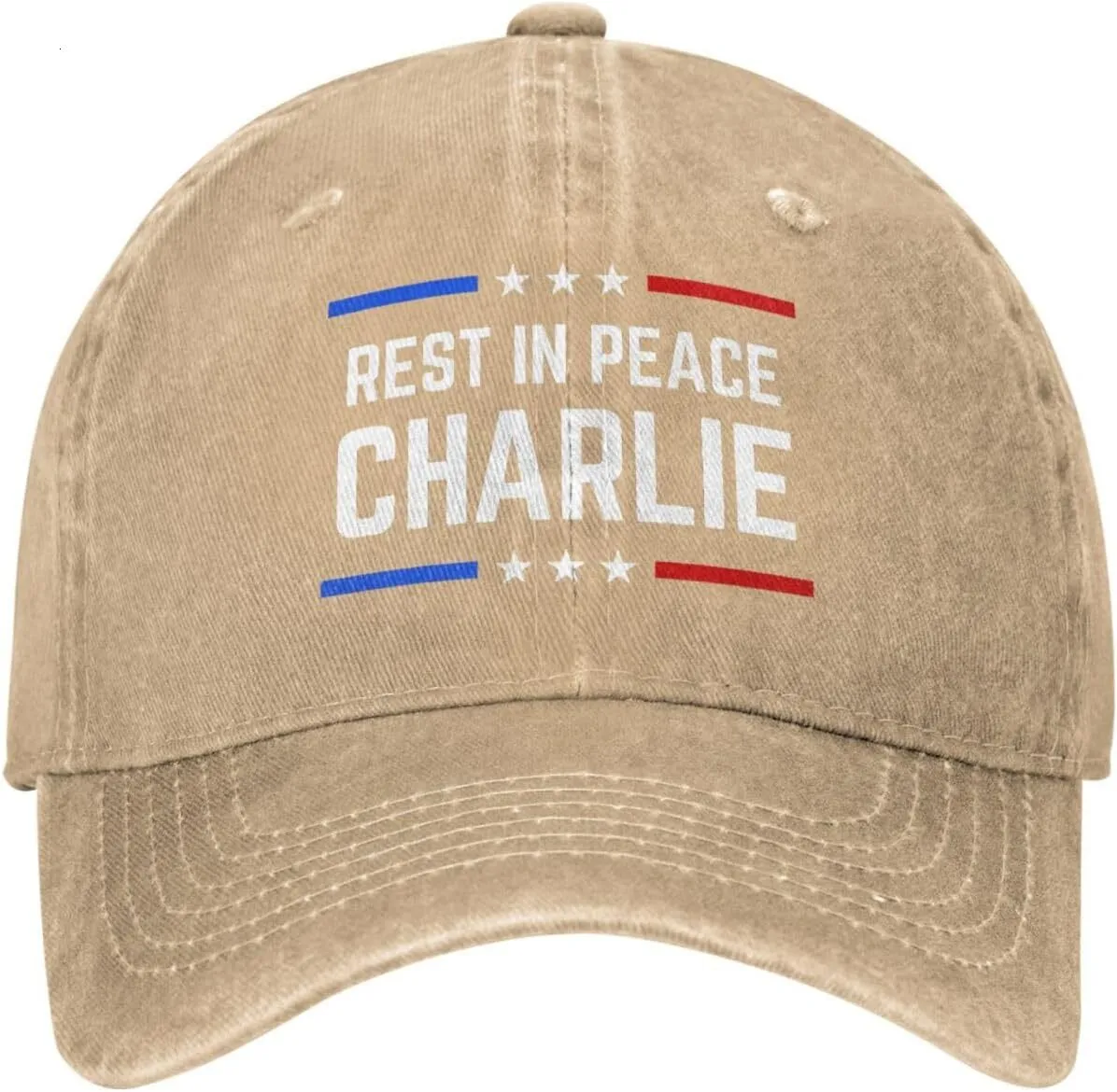 Charlie Kirk Memorial Hat: Christian Cross Tribute - Faith Courage