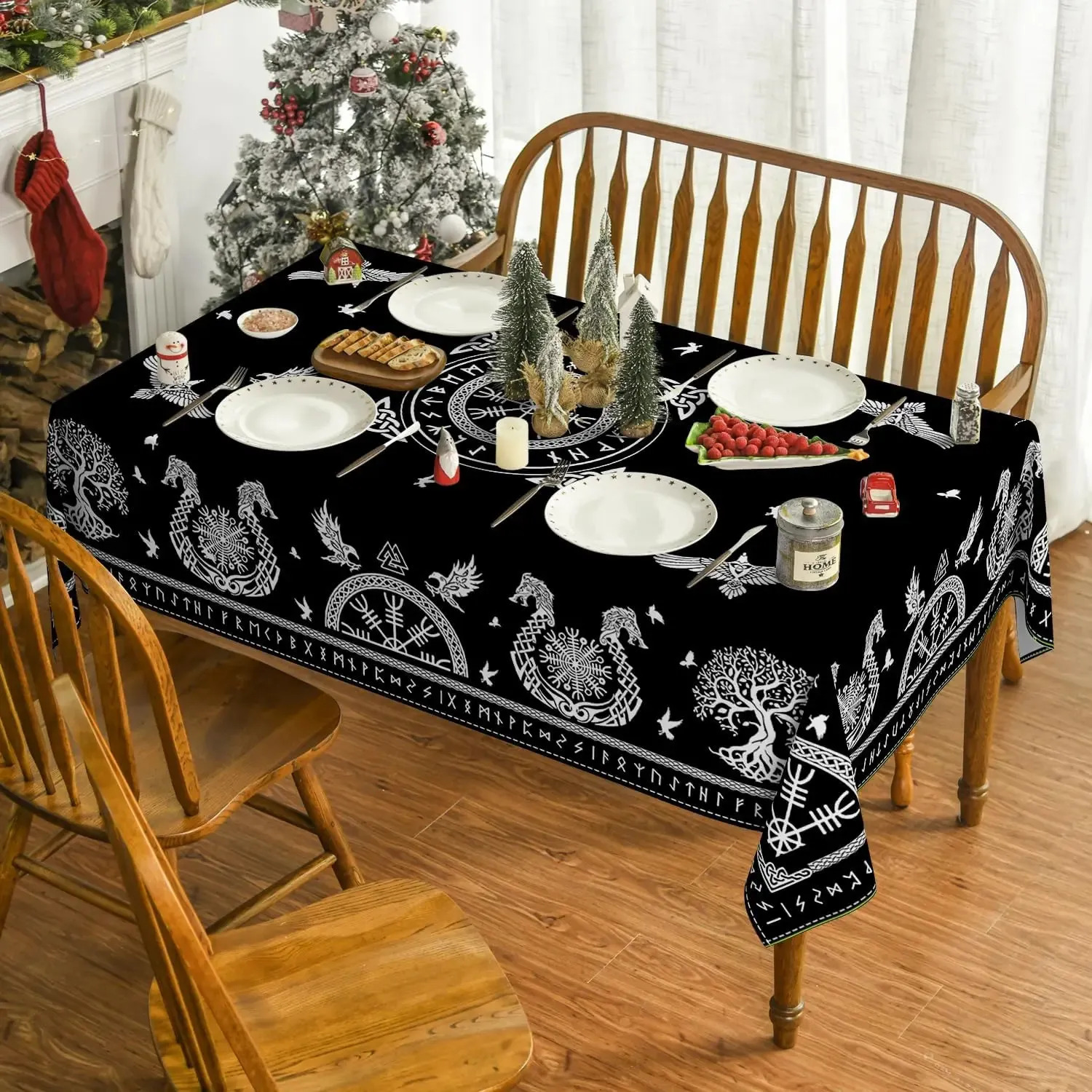 Casco De Cuervo Vikingo Negro De Asombro Rectángulo Impermeable Decoración  De La Fiesta Del Tablero Reutilizable Del Altar Del Altar De La Mesa  Decoración Del Tablero 250910 De 18,45 € | DHgate, image size:1500x1500