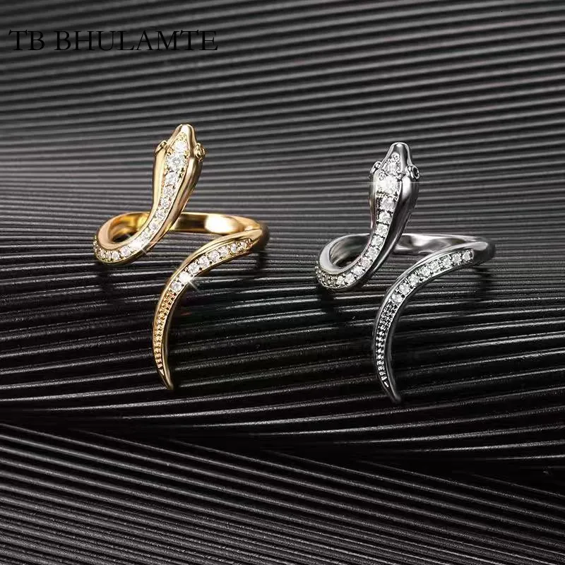 TB BHULAMTE American Hip-Hop Jewelry Snake Shaped Ring - New Product ...