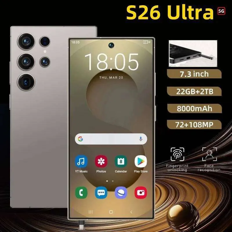 S23+Ultra 4G/5G Smartphone 7.3"16GB Unlocked Android Mobile Phones 6800mAh - Primetechnic