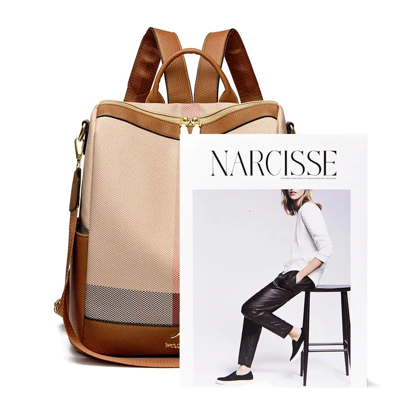 Lonoolisa Multifunctional Women's Backpack Rucksack High Quality Travel ...