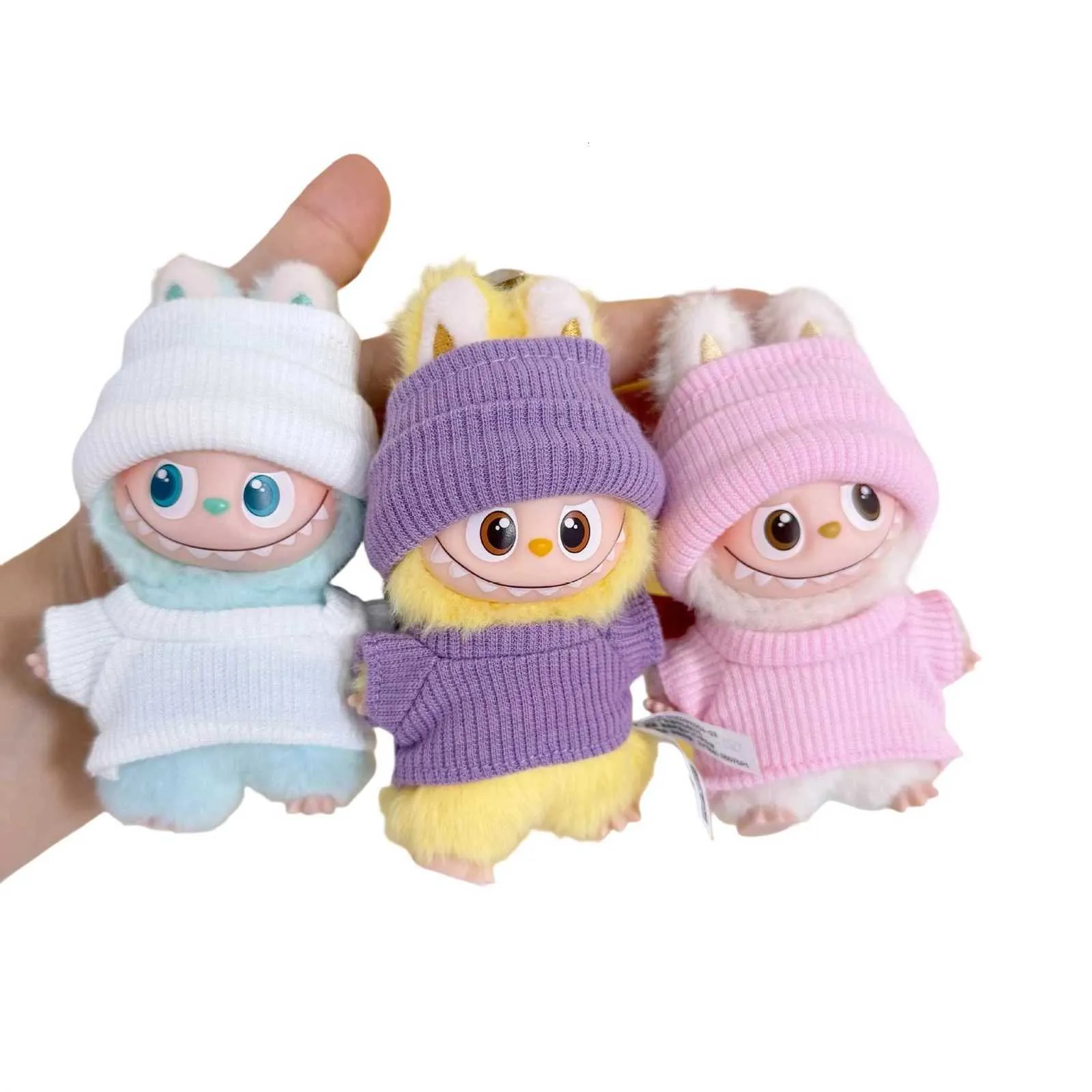 Labubu V4 Monsters Pin For Love Series Pullip Dolls Mini Clothing For ...