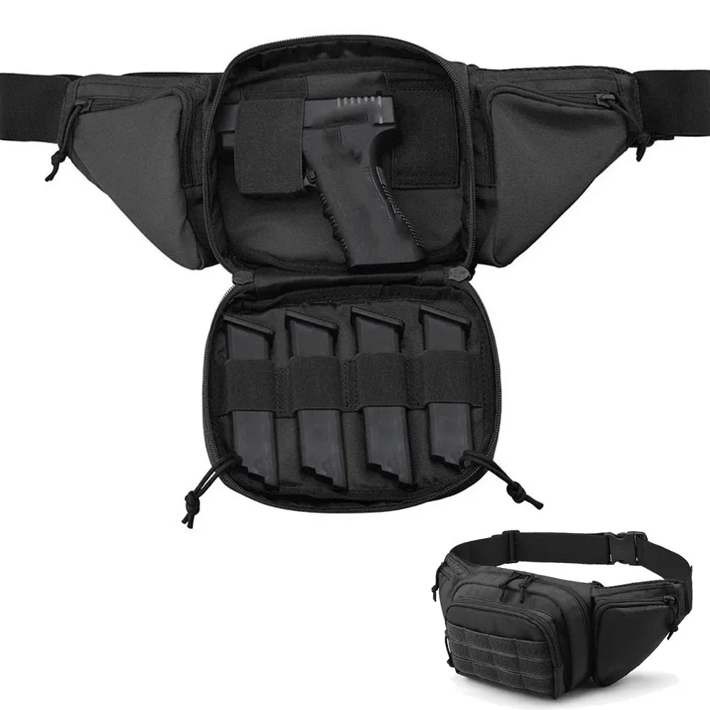 屋外戦術銃ウエストバッグホルスターチェストキャンプキャンプスポーツ