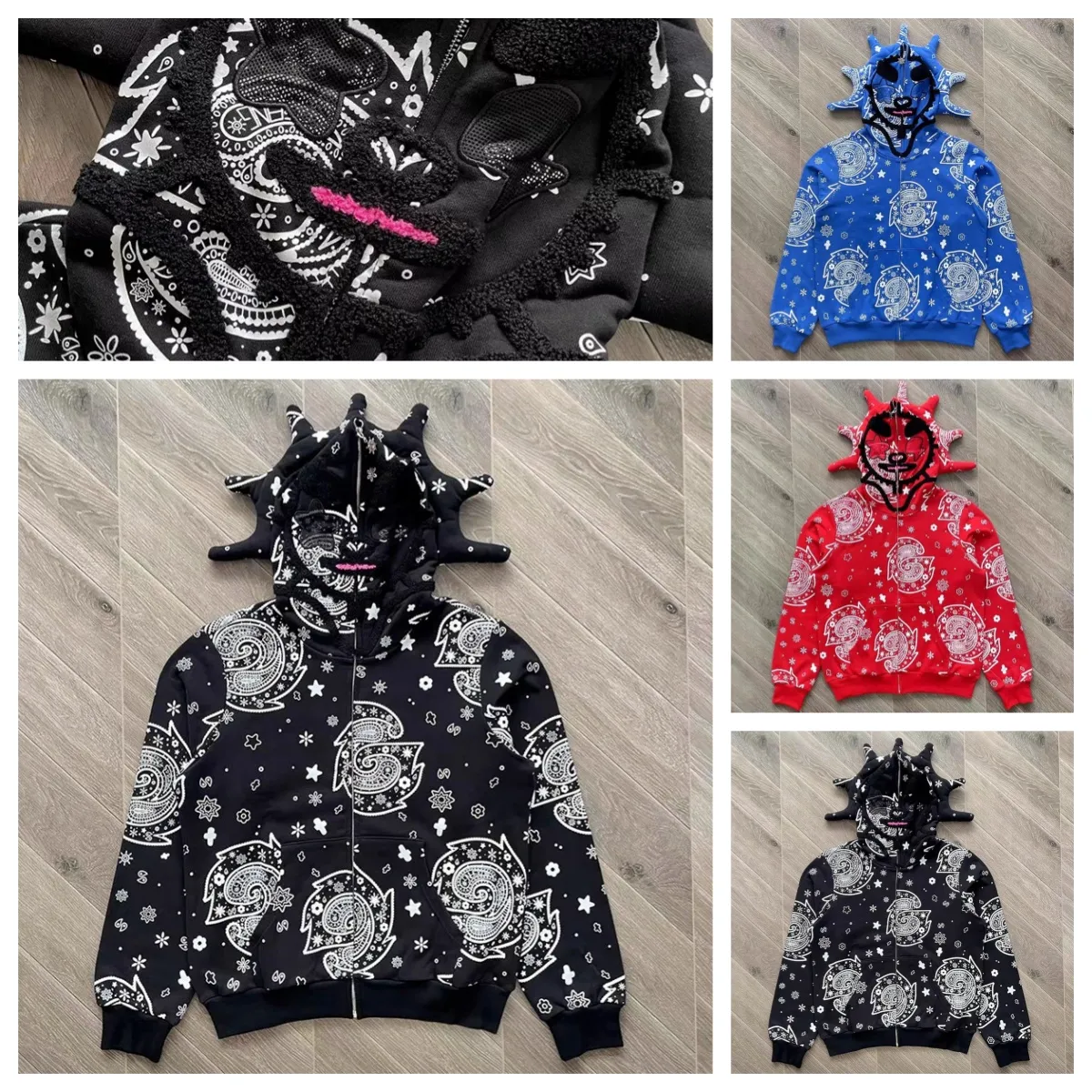 Glo Gang The Glory Cotton Tam Fermuarlı Kapüşonlu Üst Yi TL2