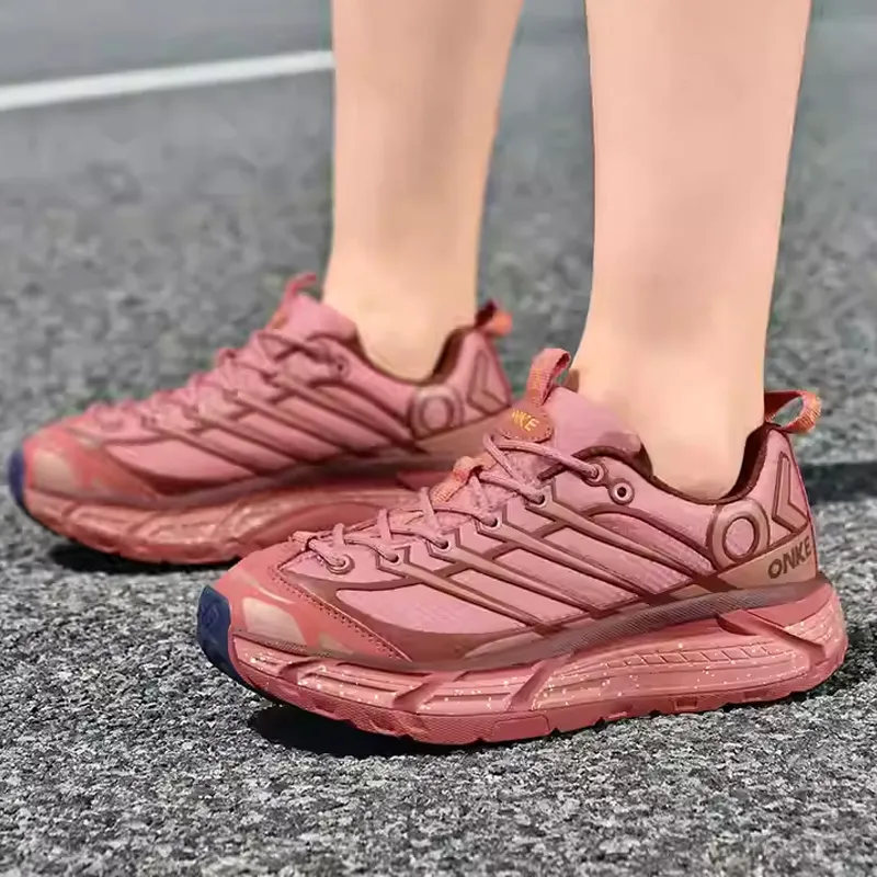 ONKE Women's 2025 New Autumn Lightweight Mesh Breathable Running Men's Shock Absorption Anti-Slip Odor-Resistant Sports_voghion.com