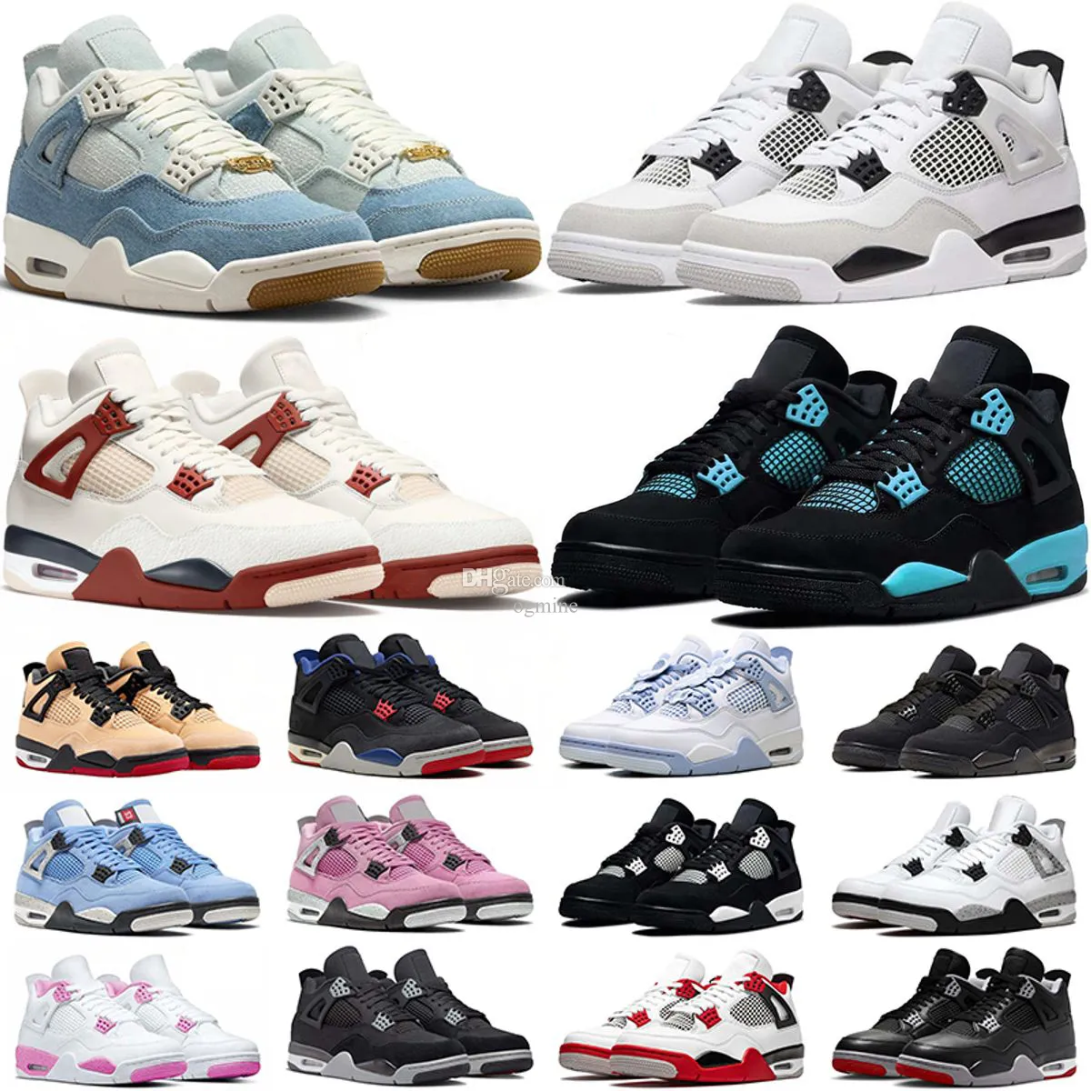 Men Women 4s Outdoors Basketball Shoes Local Warehouse Designer