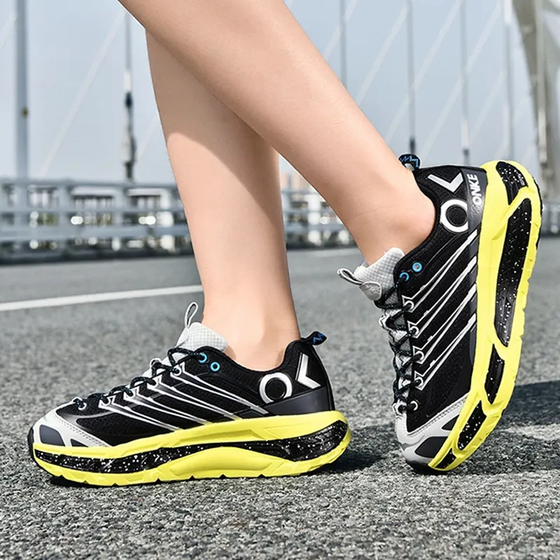 ONKE Women's 2025 New Autumn Lightweight Mesh Breathable Running Men's Shock Absorption Anti-Slip Odor-Resistant Sports_voghion.com