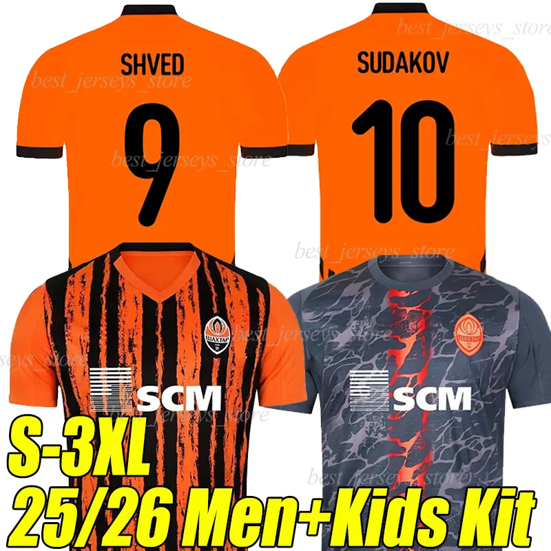 FC Shakhtar Donetsk Soccer Jerseys 3XL 2025 2026 From