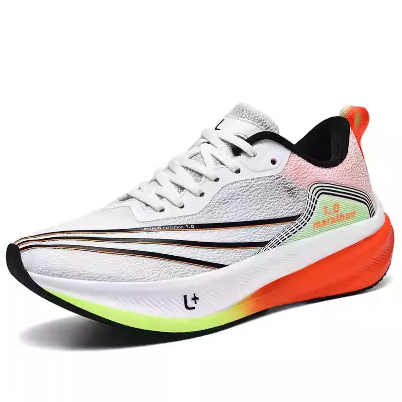 ONKE Running Women Autumn Lightweight Breathable Shock Absorption Mesh Sports Men Thick Bottom Non-slip Wear-resistant_voghion.com