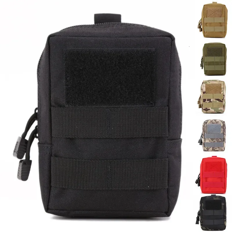 EDC Molle Pouch Mini – Borsa Portafoglio In Nylon, Con Moschettone E Fibbia A D Per Campeggio E Escursioni - 5