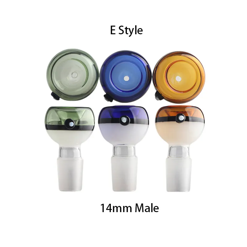 Dragon Claw Glass Bowl Bong |Ciotola Di Vetro Maschile Colorata - Foto 6