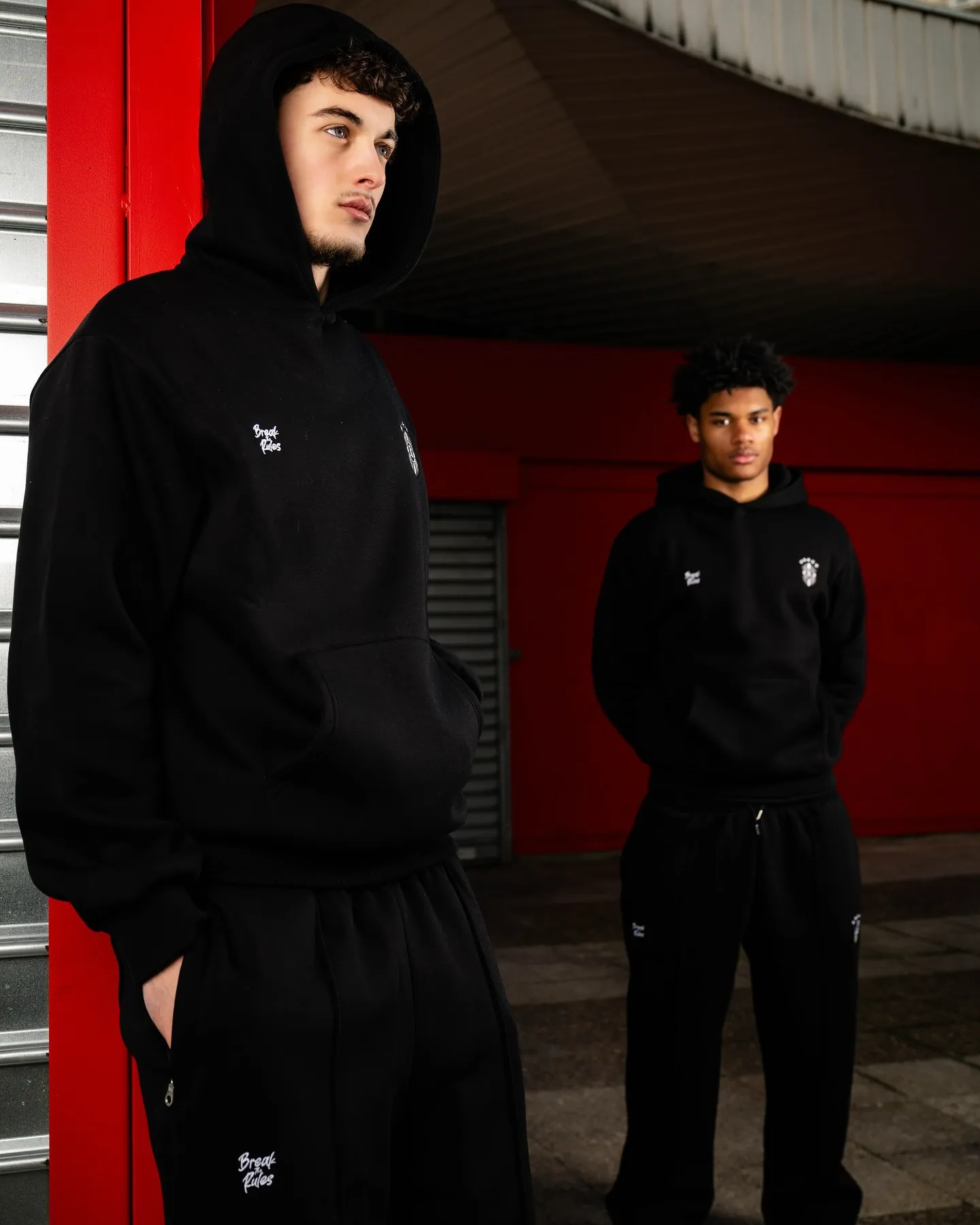 Men's Tracksuit Two Piece Set Zip Cardigan Hoodie and Ankle-Length