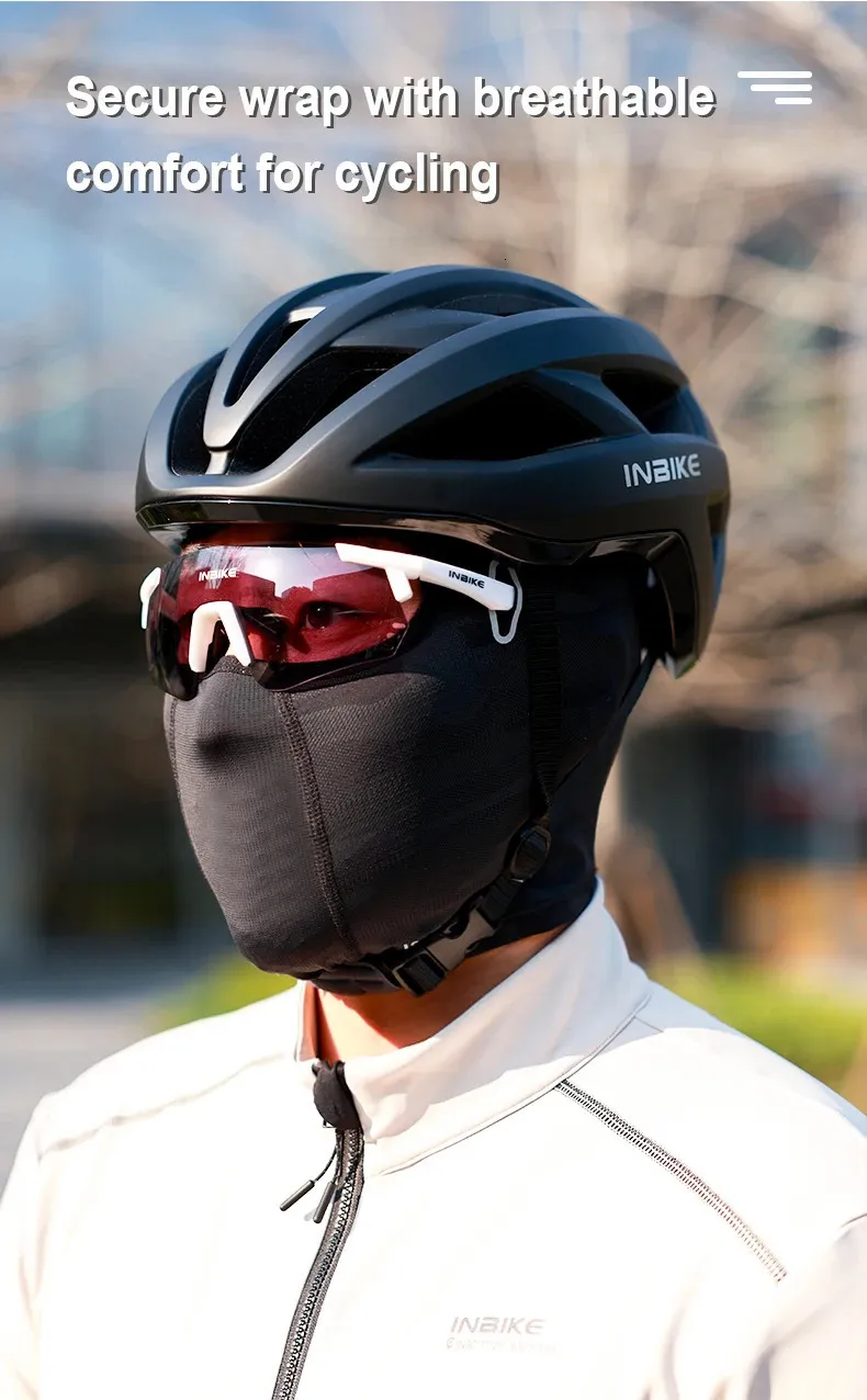 bike under helmet cap and mask ROCKBROS Summer cycling cap cap ice silk outdoor spor DescriptionThis is a cycling cap Cycling Face Cover: UV Protection